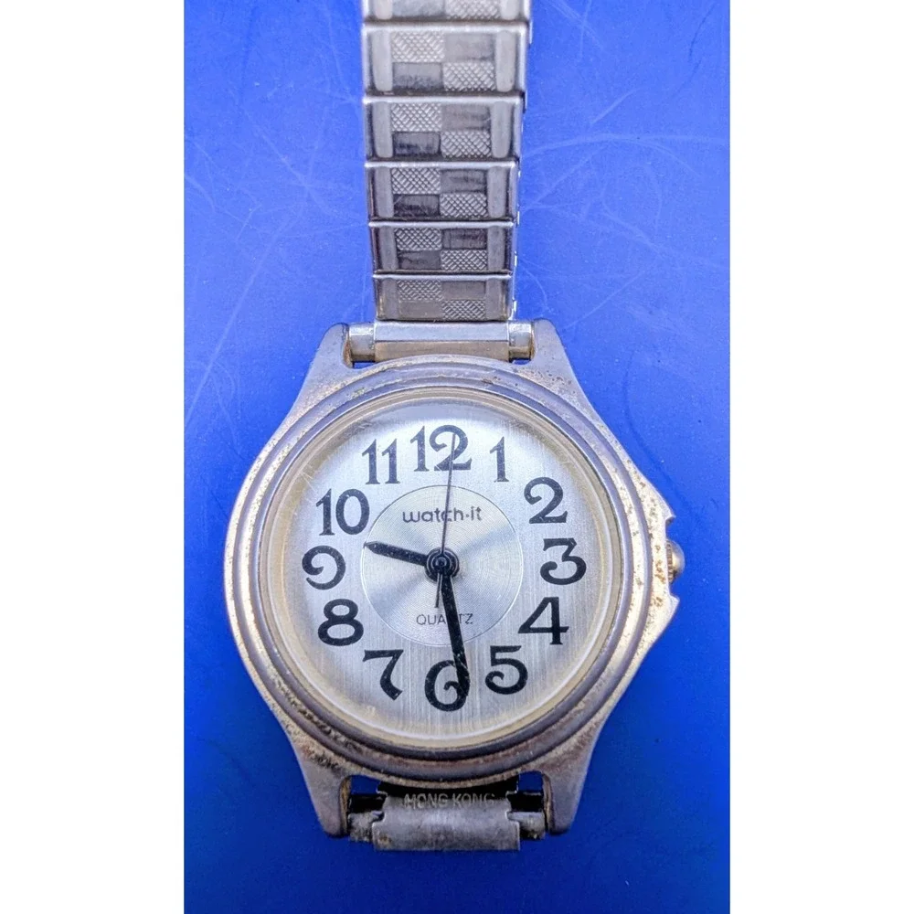 Watch It Women's Wrist Watch White Dial - New‎ Battery